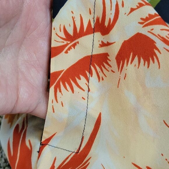 EC ISANI FOR TARGET TIE BEHIND THE NECK KEYHOLE IN BACK FLORAL HALTER DRESS SZ.M - Picture 6 of 6